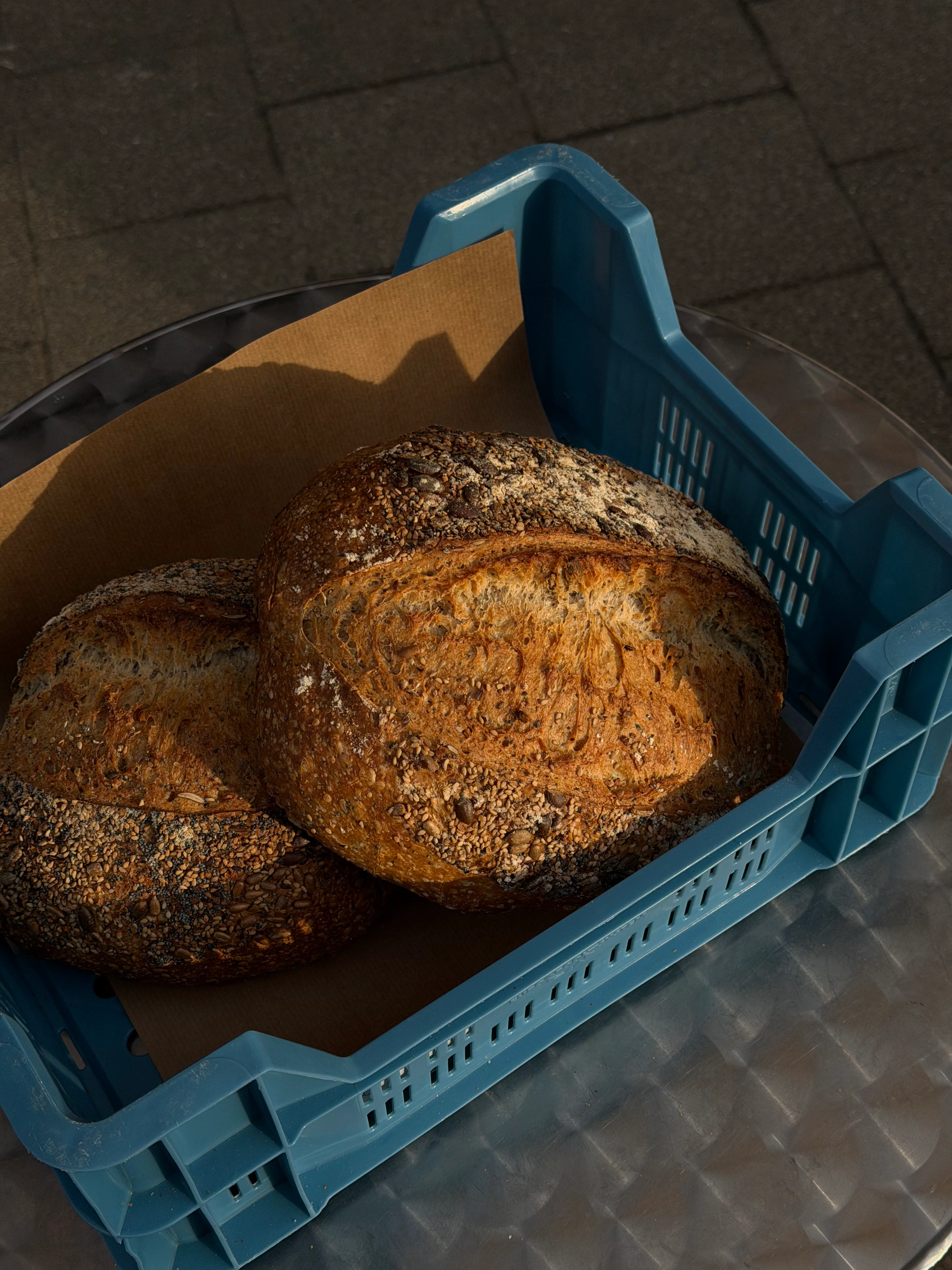 Large Sourdough Bread Multigrain